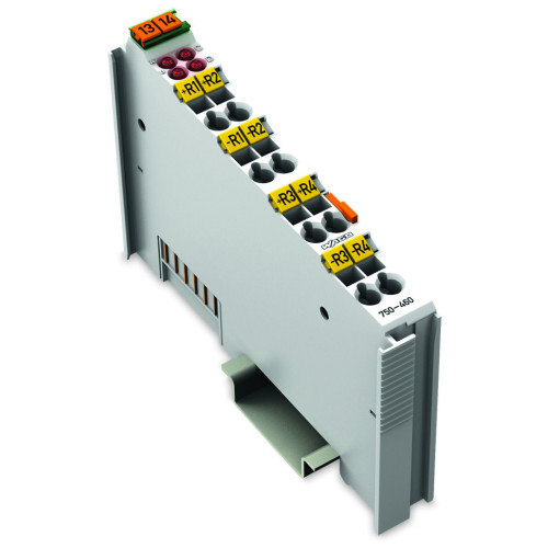 4-channel analog input, For Pt100/RTD resistance sensors, light gray