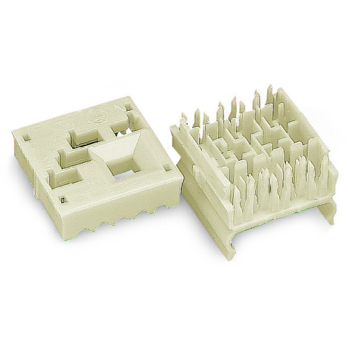 Conductor support, cover, without ground contact, 5-pole, white