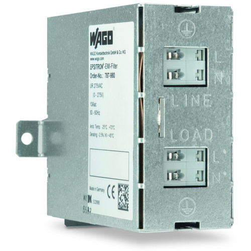 Radio interference suppression filter, 1-phase, Radio interference suppression filter