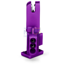 Socket module, without ground contact, 1-pole, violet