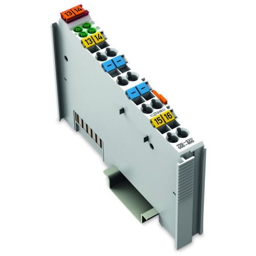 4-channel digital output module 24 VDC R 0.5 A high-side switching short-circuit protected 2-conductor connection