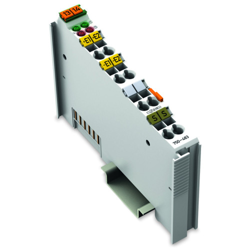 2-channel analog input, 0 ... 30 VDC, Differential input, light gray