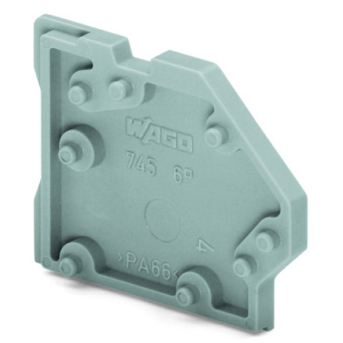 Spacer, for extending the pin spacing, 2.5 mm thick, gray