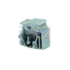 Spacer, for doubling the pin spacing, 7.5/7.62 mm thick, gray