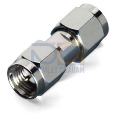Adaptor, SMA plug to SMA plug, GSM/ UMTS/ LTE/ Bluetooth&reg;/ WLAN