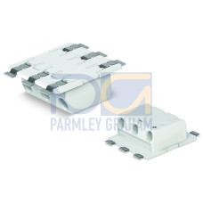 Through-Board SMD PCB Terminal Block, 0.75 mm&sup2;, Pin spacing 6.5 mm, white