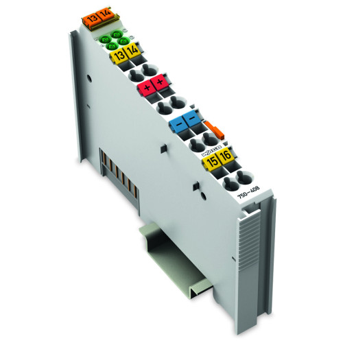 4-channel digital input, 24 VDC, 3 ms, light gray
