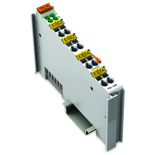 4-channel digital input, 42 VAC/VDC, 20 ms, light gray
