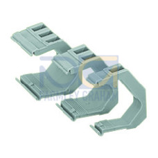 Locking cover, 3-pole, 3-pole, gray