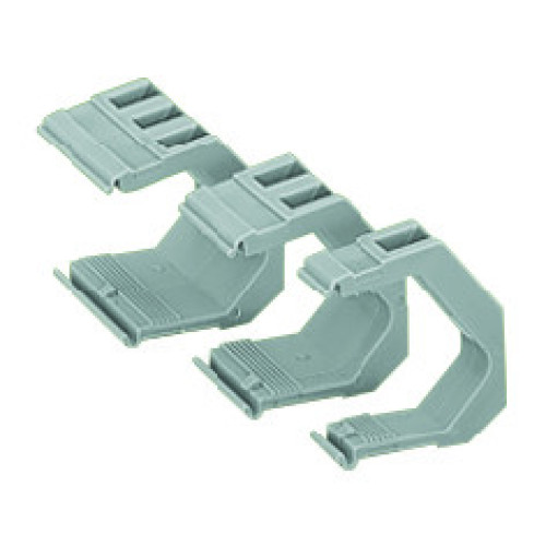 Locking cover, 1-pole, gray