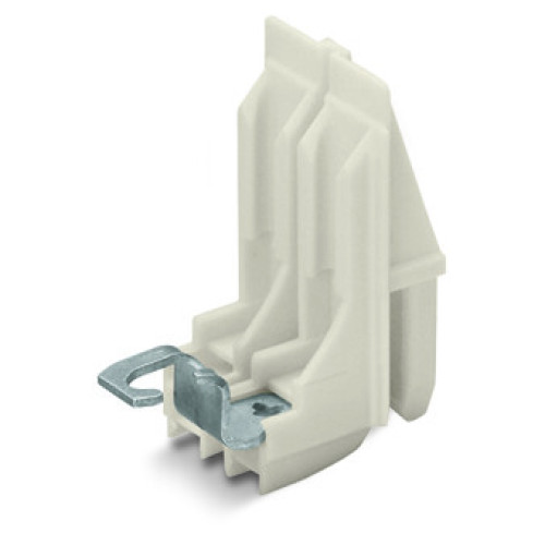 Connecting adapter, 2-pole, Solder contact for coil wire, natural