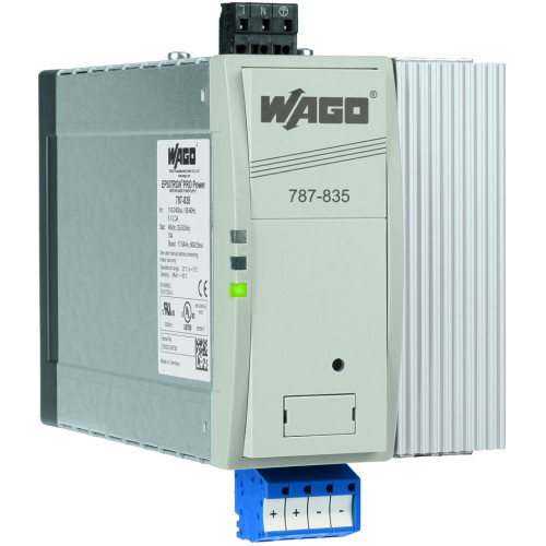 Primary switch mode EPSITRON PRO Power supplies Output voltage DC 48 V 10 A open circuit and short-circuit protected adjustable output voltage LED status indication PowerBoost