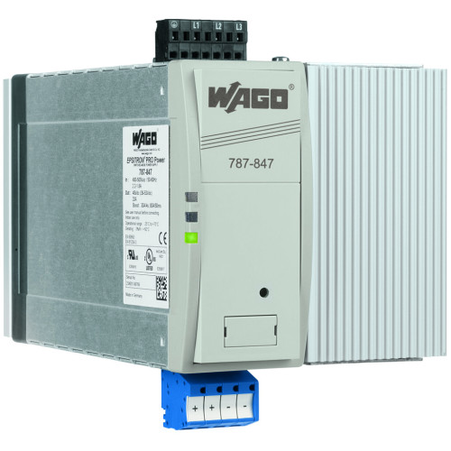 Primary switch mode PRO Power supplies Output voltage DC 48 V 20 A open circuit and short-circuit protected adjustable output voltage LED status indication PowerBoost