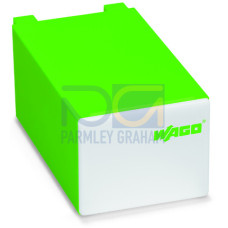 Switchgear cabinet drawer, DIN 35-rail mount drawer, multi-colored