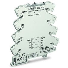 Supply and through module