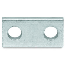 Jumper, 2-way, unplated, silver-colored