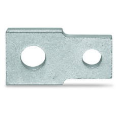 Step-down jumper, M8 to M6, silver-colored