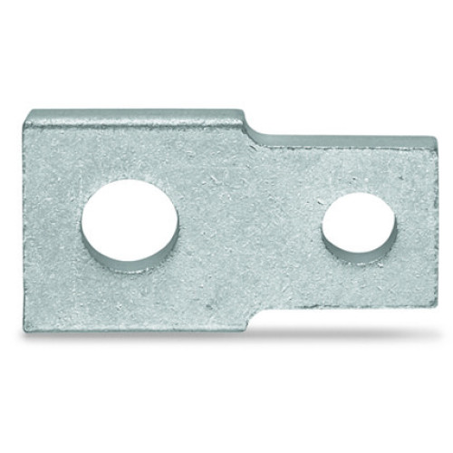 Step-down jumper, M8 to M6, silver-colored