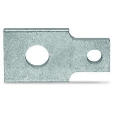 Step-down jumper, M10 to M6, silver-colored