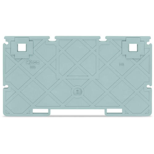 Separator plate, 2 mm thick, 110.3 mm wide, gray