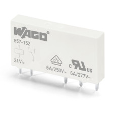 Pluggable Miniature Switching Relay, Each 1 Changeover Contact (1 U) 24 Vdc