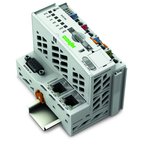 Controller PFC100, 2 x ETHERNET, RS-232/-485, light gray