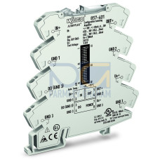 Isolation amplifier, Current and voltage input signal, Current and voltage output signal, Digital ou