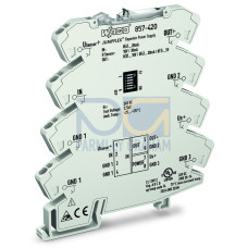 Isolation amplifier, Current input signal, Current and voltage output signal