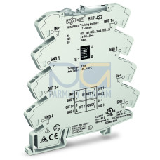 Isolation amplifier, Current and voltage input signal, 2 x current output signal