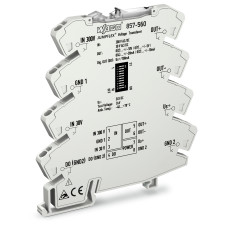 Voltage signal conditioner, Voltage input signal, Current and voltage output signal, Digital output,