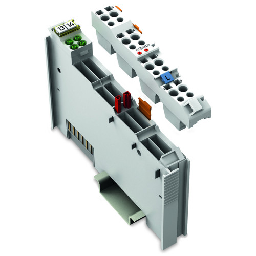 4-channel digital input, 120/230 VAC, light gray