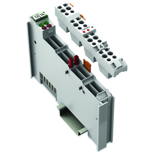2-channel analog input, 0  20 mA, Single-ended, light gray