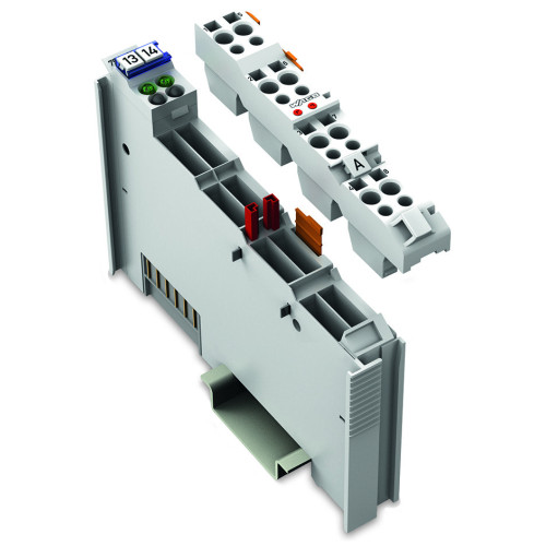 2-channel analog output, 0  20 mA, light gray