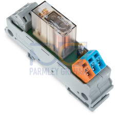 Relay module, Nominal input voltage: 230 VAC, 1 changeover contact, gray