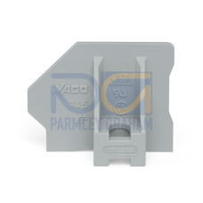 End Plate, With Flange Gray