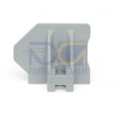 End Plate, With Flange Gray