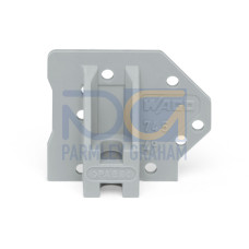 End Plate, With Flange Gray