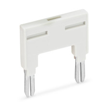 Jumper, for jumper slot, 2-way, insulated, light gray
