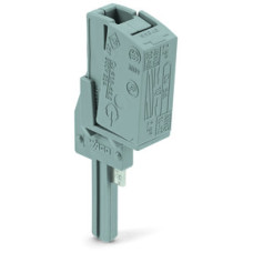 Test plug adapter N, for 2003-6641 and 2003-6640 Multilevel Installation Terminal Blocks, for vertical test slot, gray