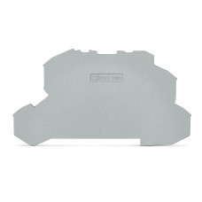 End And Intermediate Plate, 1 mm Thick Gray