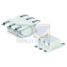Through-Board SMD PCB Terminal Block, 0.75 mm&sup2;, Pin spacing 6.5 mm, white