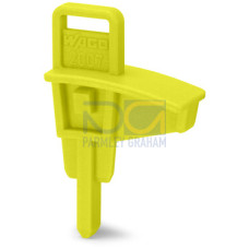 Lock-out, for disconnect link, yellow