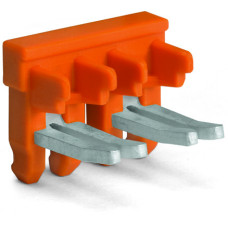 Adjacent jumper for switching lever, 6-way, insulated, orange
