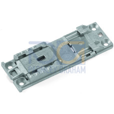 Carrier rail adapter made of zinc die-cast, for mounting 787-8xx devices to a DIN 35 rail, gray
