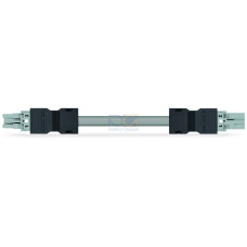 pre-assembled interconnecting cable, Eca, Socket/plug, gray