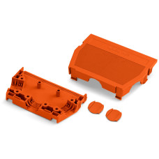 Snap-On Type Strain Relief Housing, Strain Relief Support And Housing 16-Pole