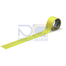 Labels, for TP printers, permanent adhesive, yellow