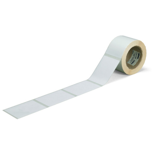 Labels, for TP printers, permanent adhesive, white