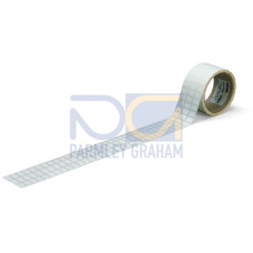 Labels, for TP printers, permanent adhesive, white