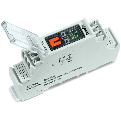Relay module, Nominal input voltage: 230 VAC, 1 changeover contact